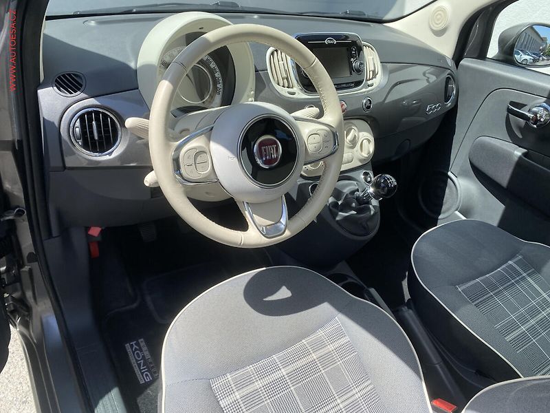 Fiat 500 (2018) 1.2i, Lounge, panor - fotka 8 z 15