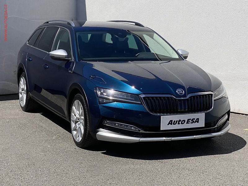 Škoda Superb (2021) 2.0 TDi 4x4, 2.maj,ČR, Scout - fotografie inzerátu