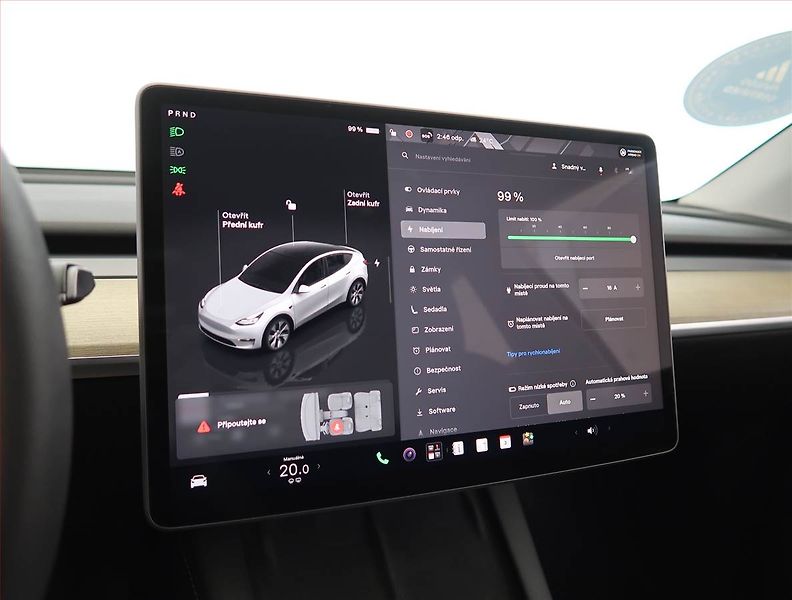 Tesla Model Y (2023) RWD LFP 60kWh, SoH 97% - fotka 25 z 31
