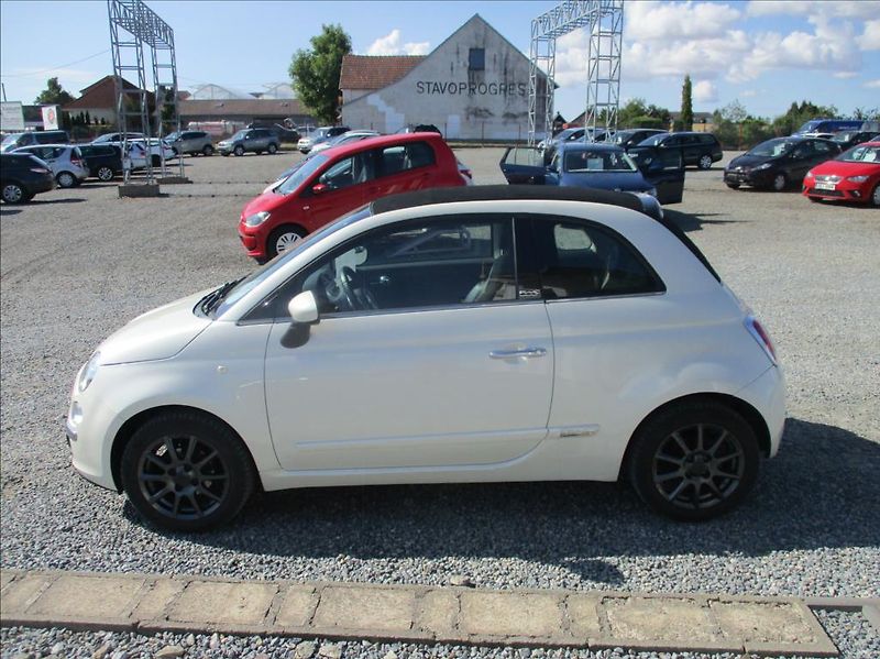 Fiat 500C 1,2 i, aut.klima,servis,Cabrio - fotka 4 z 27