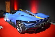 Pozoruhodná zadní partie Ferrari Dayton SP3. Motor má 840 koní.