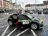 Start 58. ročníku Rallye Šumava na náměstí v Klatovech
