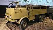 Tatra 805 Komando v kopřivnickému muzeu nákladních vozů Tatra.