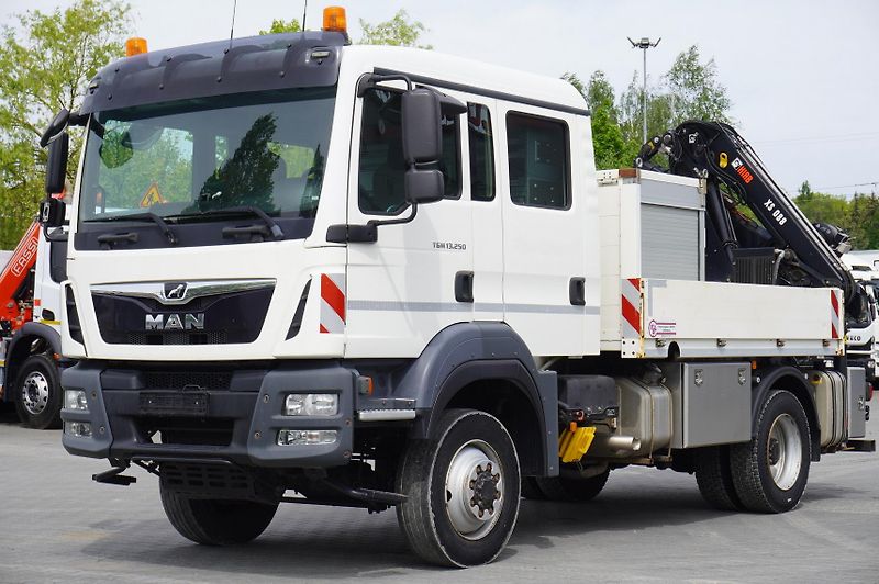 MAN TGM (2018) 13.250 4x4/ HIAB 088 E-3 HIDUO - fotka 9 z 24