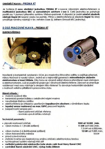 Ostatní (2015) CNC dřevo 5os robust SCM Accor - fotka 7 z 8