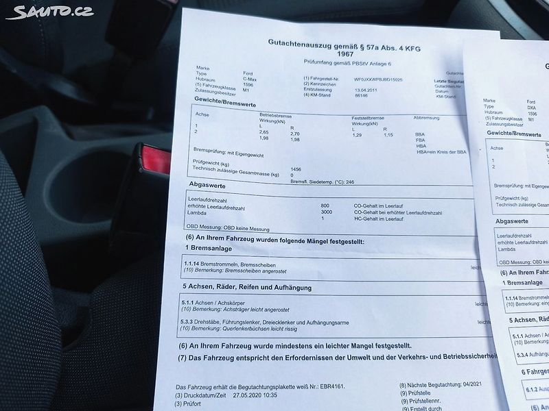 Ford C-MAX 1.6,KRÁSNÝ,125KM,VÝBAVA,1MAJ51 - fotka 13 z 22