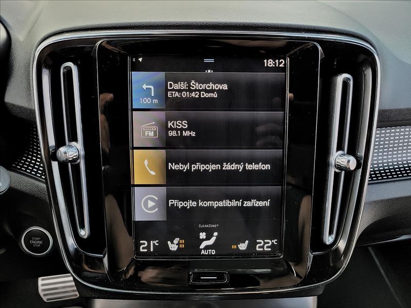 Volvo XC40 T4 Recharge,R-design kůže - fotka 24 z 43
