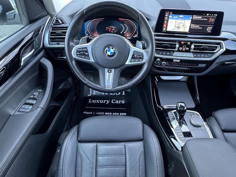 BMW X3 (2023) 20d LASER,PANO,HUD,servis 6/26 - fotka 25 z 51