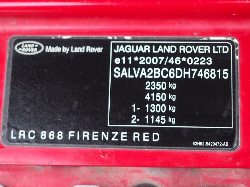 Land Rover Range Rover Evoque (2013) SD4, 4x4, Automat, Panorama - fotka 41 z 41