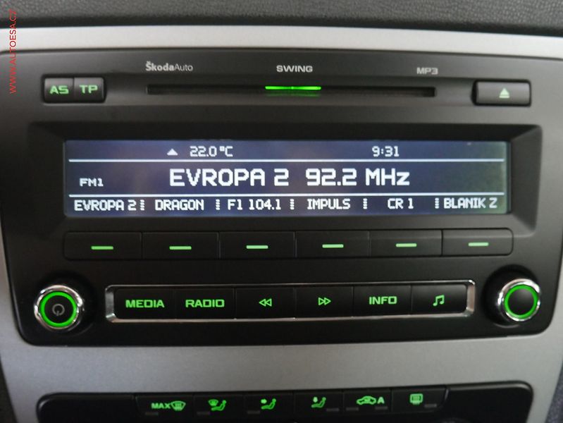 Škoda Octavia (2012) 2.0 TDi, 2.maj,ČR, Klima - fotka 14 z 20
