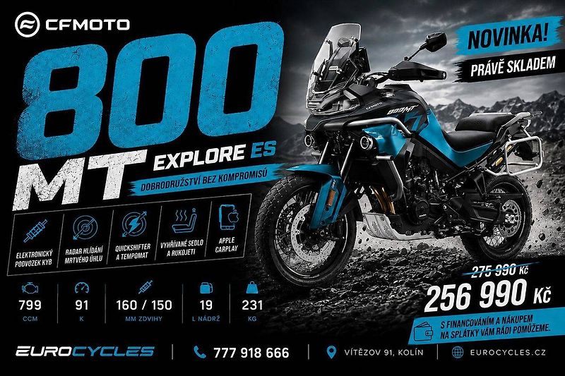 CFMOTO 800 MT (2026) Explore ES - Skladem - fotka 4 z 25