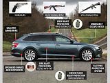 Škoda Superb v obrněné variantě.