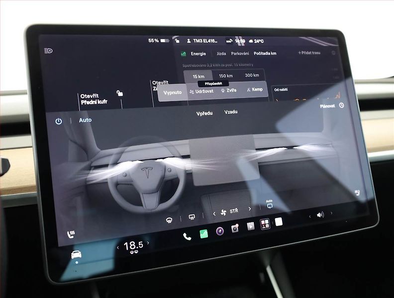Tesla Model 3 (2019) Long Range 4WD 78kWh, SoH 85% - fotka 12 z 22