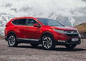 Honda CR-V. Modrá bez příplatku. Metalíza i perleť za 13 900 Kč.