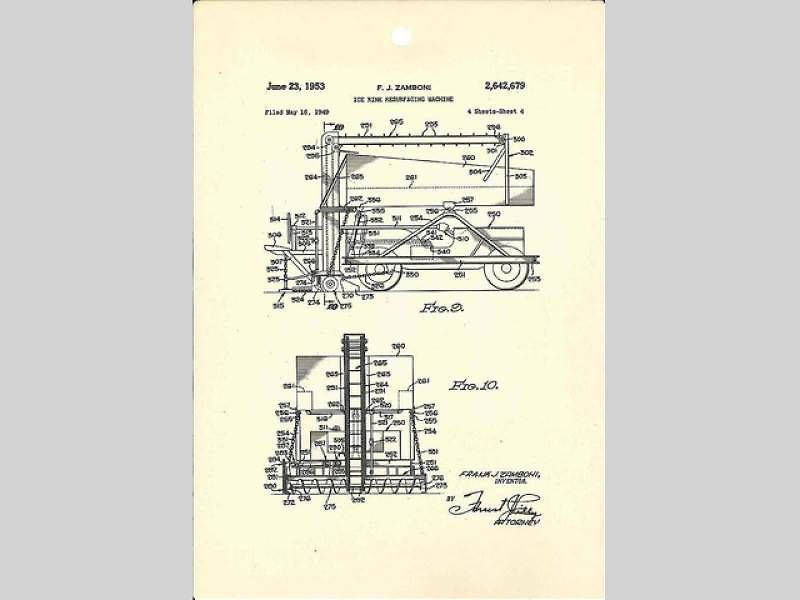 Dnes je to při hokejových utkáních samozřejmost. První stroj - rolba na úpravu ledu se zrodila před 75 lety. Zkonstruoval ji Frank Zamboni v Paramountu ve Spojených státech. Foto: Wikimedia Commons, Calle Eklund V-wolf, CC BY-SA 3.0