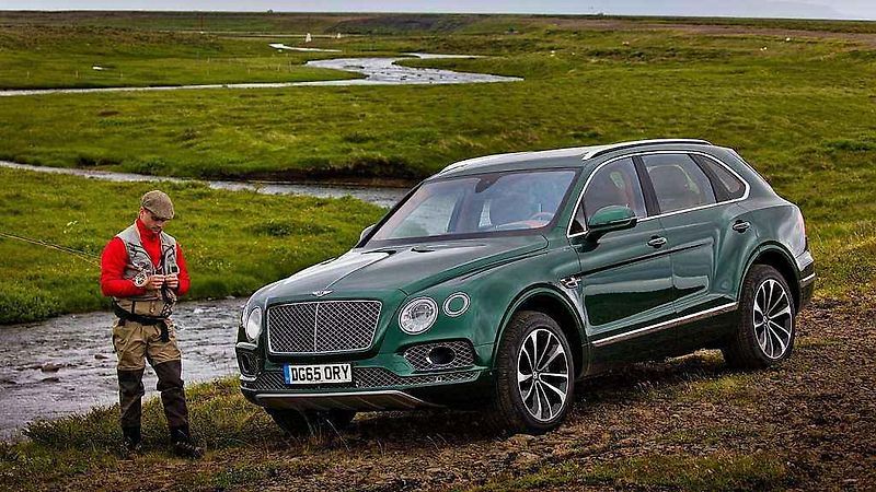 Bentley Bentayga Fly Fishing.