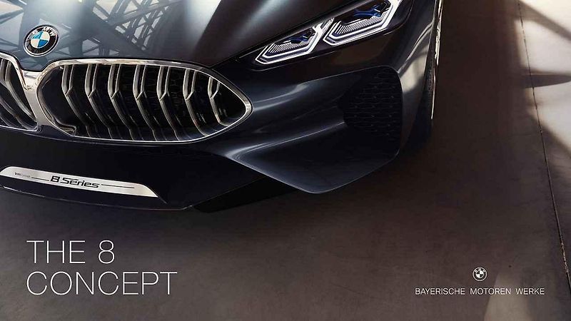 Koncept BMW řady 8.