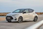 Toyota Yaris je z trojice nejmenší.