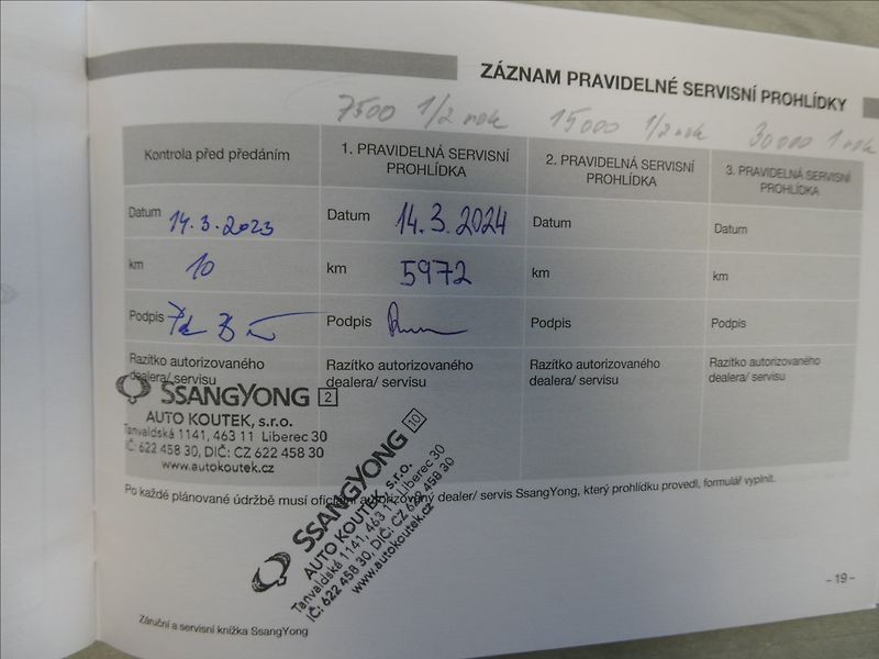 SsangYong Korando 1,5 T-GDI 120kW Style,ČR - fotka 34 z 34