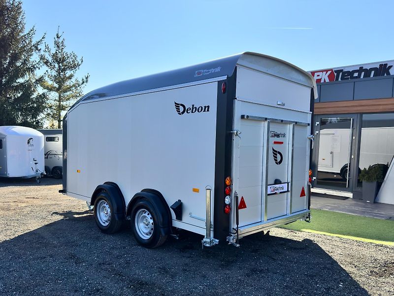 Debon (2026) C800, ALU bočnice, šedý - fotka 6 z 12