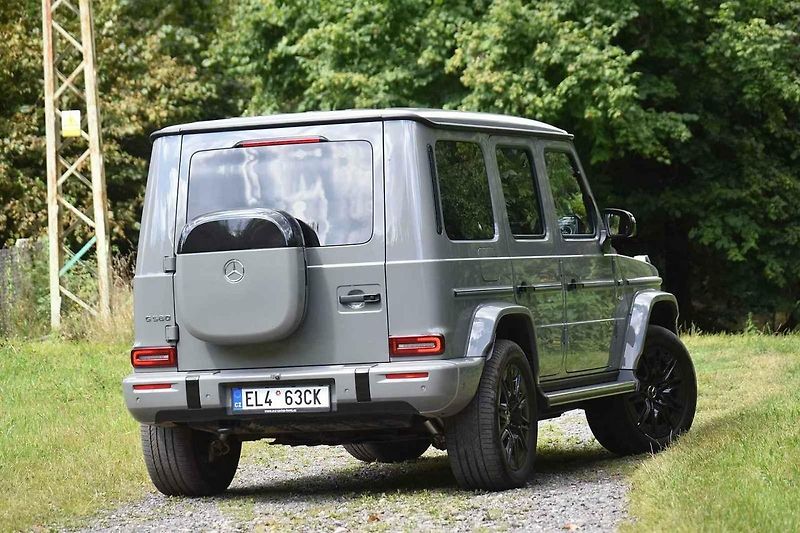Mercedes-Benz třídy G je po faceliftu v nabídce také s čistě elektrickým pohonem.