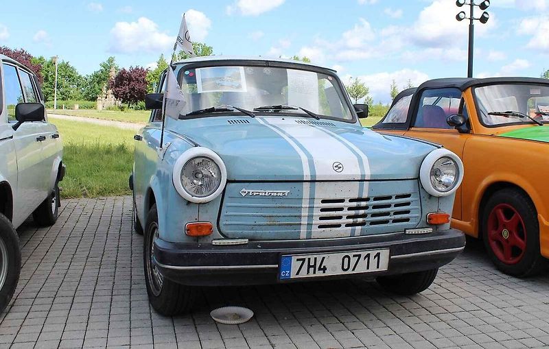 Řecký Trabant 1.1 limusine je v Česku unikátní.
