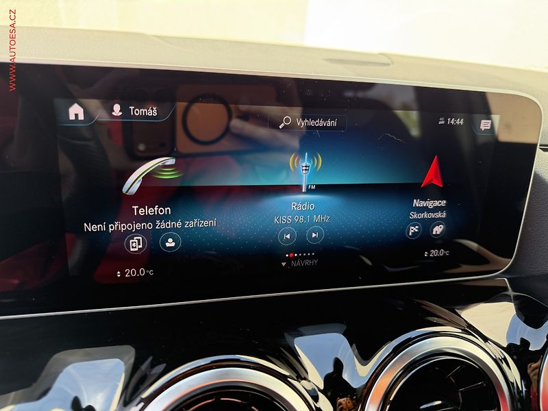 Mercedes-Benz Třídy B (2020) 1.3T B180, 2.maj,ČR, LED - fotka 11 z 30