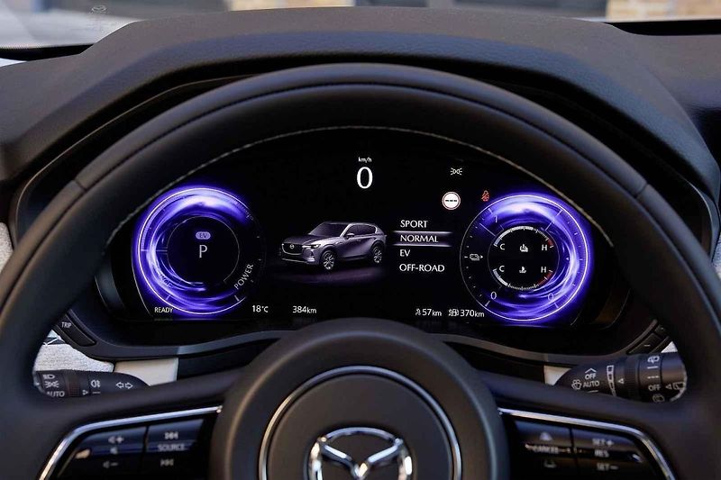 Mazda CX-60 si zdatně vede i na zatáčkovitých silnicích