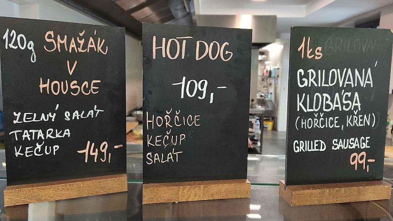V Restauraci Motogrill u Humpolce jsme si dali poctivou dršťkovou a knedlo, zelo, vepřo.