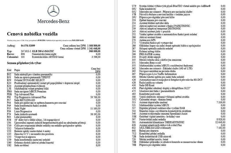 Mercedes-Benz GLB 200d 4M, 1.majitel - fotka 16 z 17