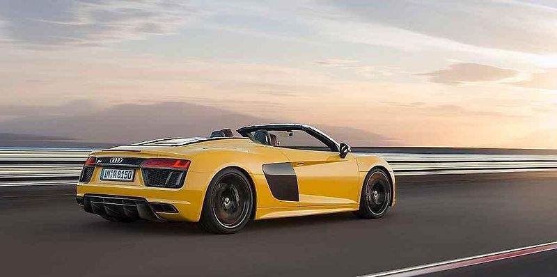 Audi R8 Spyder V10.