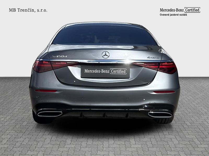 Mercedes-Benz Třídy S (2024) S 450d 4MATIC Long - fotka 12 z 43