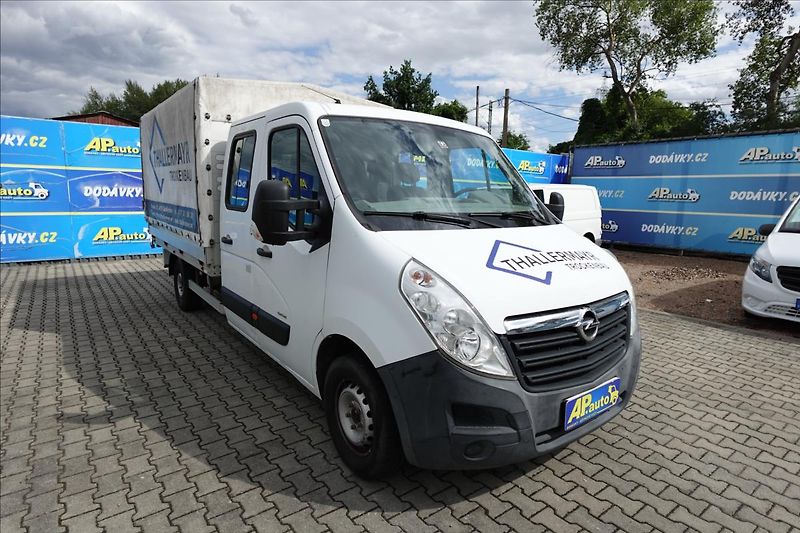 Opel Movano 2,3 CDTI  DVOUKABINA 7MÍST VAL - fotka 5 z 26
