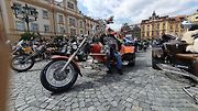 Motožehnání patří k tradicím vyznavačů silných strojů. O víkendu se ho zúčastnilo 120 motorek a sedm tříkolek.