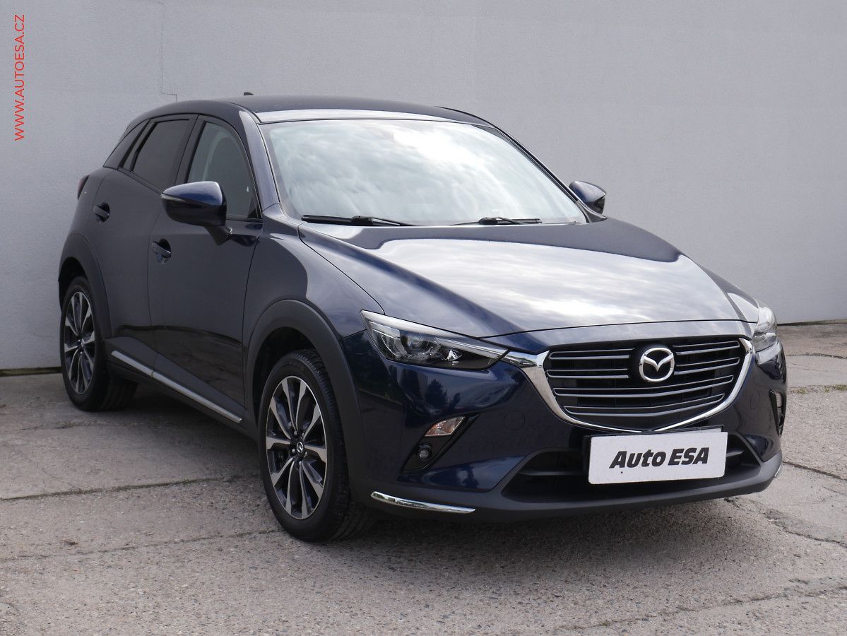 Mazda CX-3 2.0i, 2.maj,ČR, AT, navi, LED