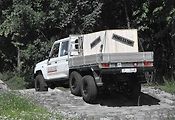 Toyota Land Cruiser J70 6x6.