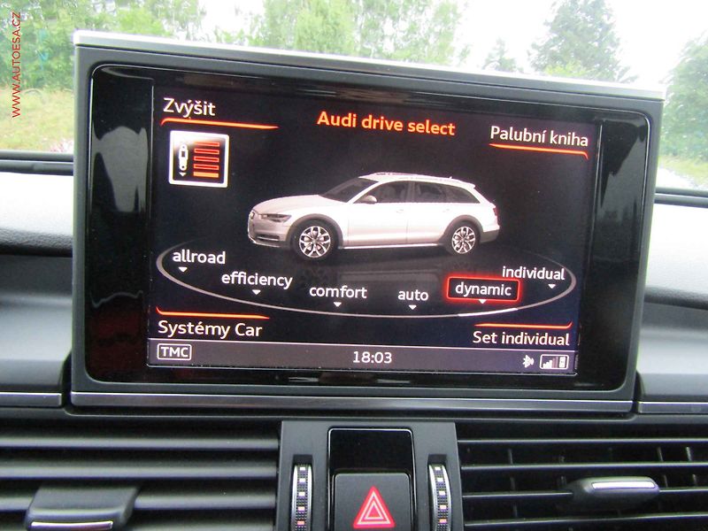 Audi A6 Allroad (2015) 3.0TDi Quattro, Bixen, kůže - fotka 12 z 20