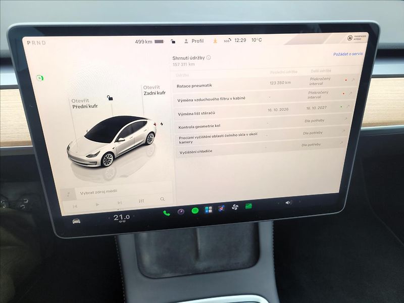 Tesla Model 3 AWD,LR,366kw,DUAL,SOH 89% - fotka 32 z 50