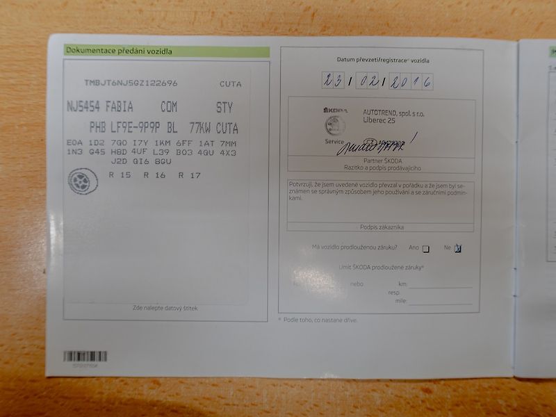 Škoda Fabia (2016) ČR 1.4TDI 77KW – DIGI KLIMA - fotka 46 z 48