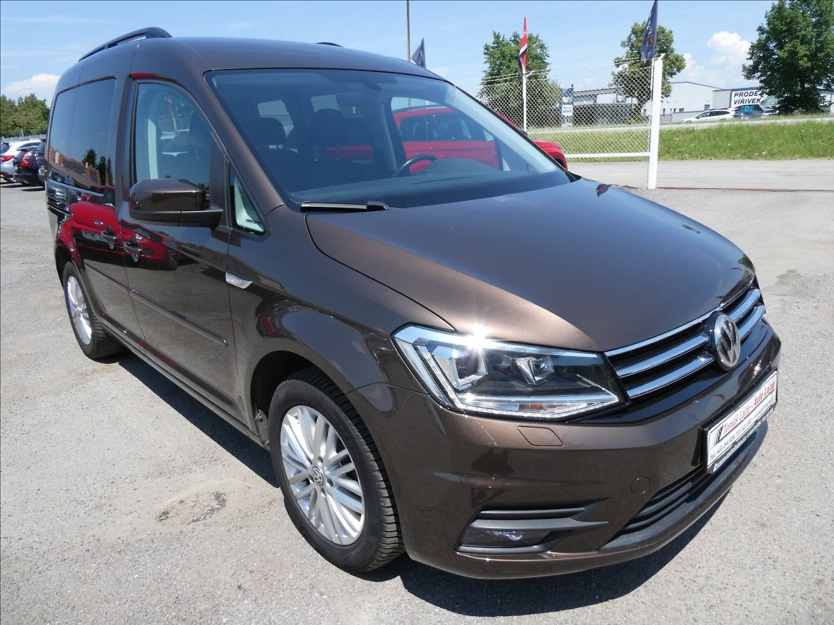 Volkswagen Caddy 1,4 TSi 92kW webasto, serviska