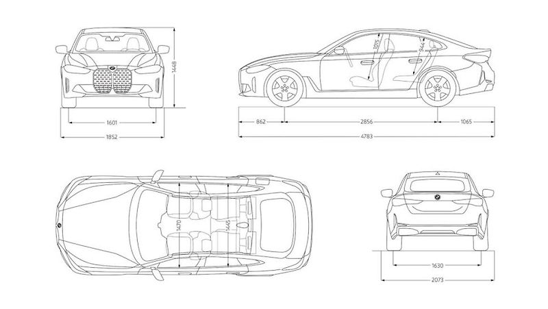BMW i4 eDrive40 Gran Coupé - fotka 2 z 24