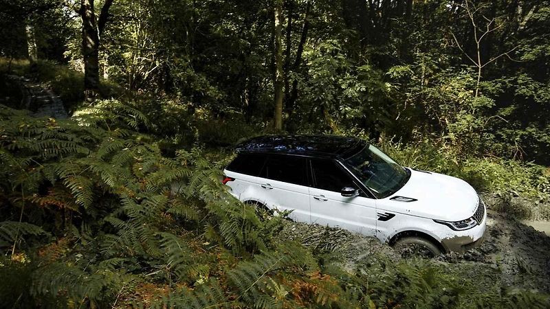 Range Rover Sport SVR.