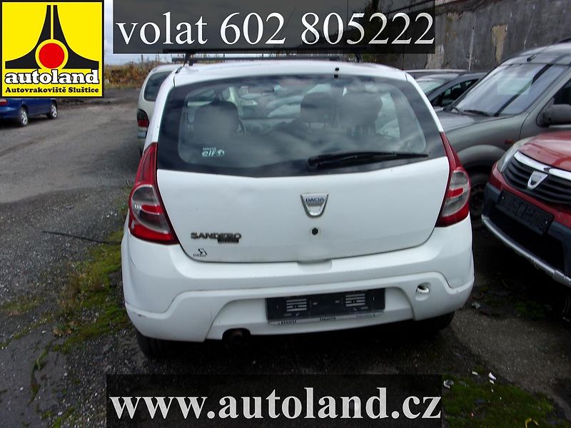 Dacia Sandero (2010) VOLAT 602 805 222 - fotka 3 z 7