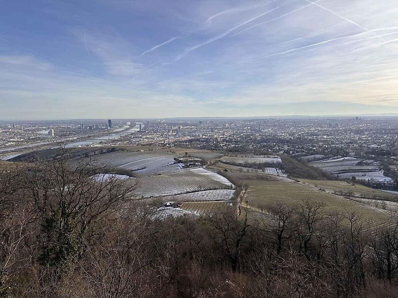 Kahlenberg je místo společných výletů a fotografií.