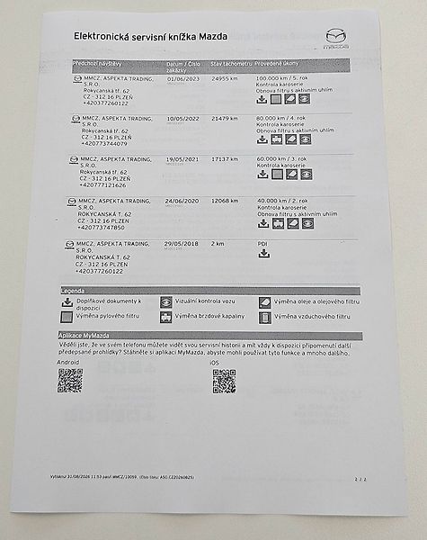Mazda 3 1.5i SKYACTIV-G 74kW, ČR,1.maj - fotka 28 z 29