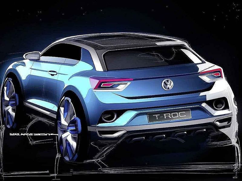 Koncept Volkswagen T-ROC.