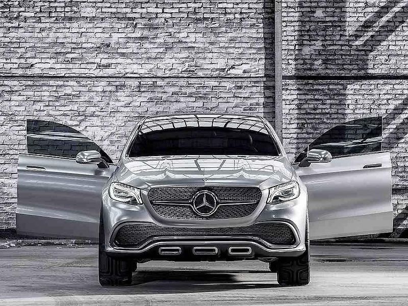 Mercedes-Benz Concept Coupé SUV.