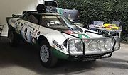 Lancia Stratos upravená pro Rallye Safari.