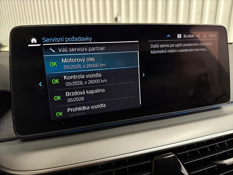 BMW Řada 5 530E XDRIVE ACC LASER TAŽNÉ - fotka 21 z 47