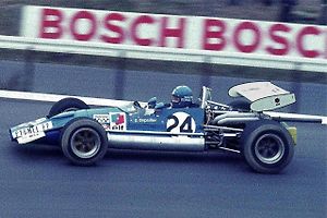 Patrick Depailler v kokpitu F2 monopostu Pygméé MDB15 v roce 1970.